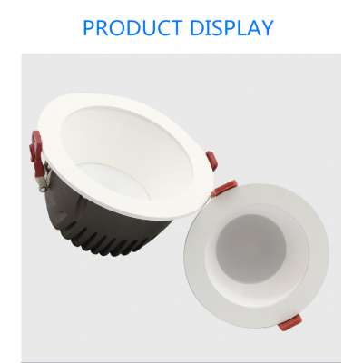 High lumen  led round ceiling panel light down lamp kitchen bathroom